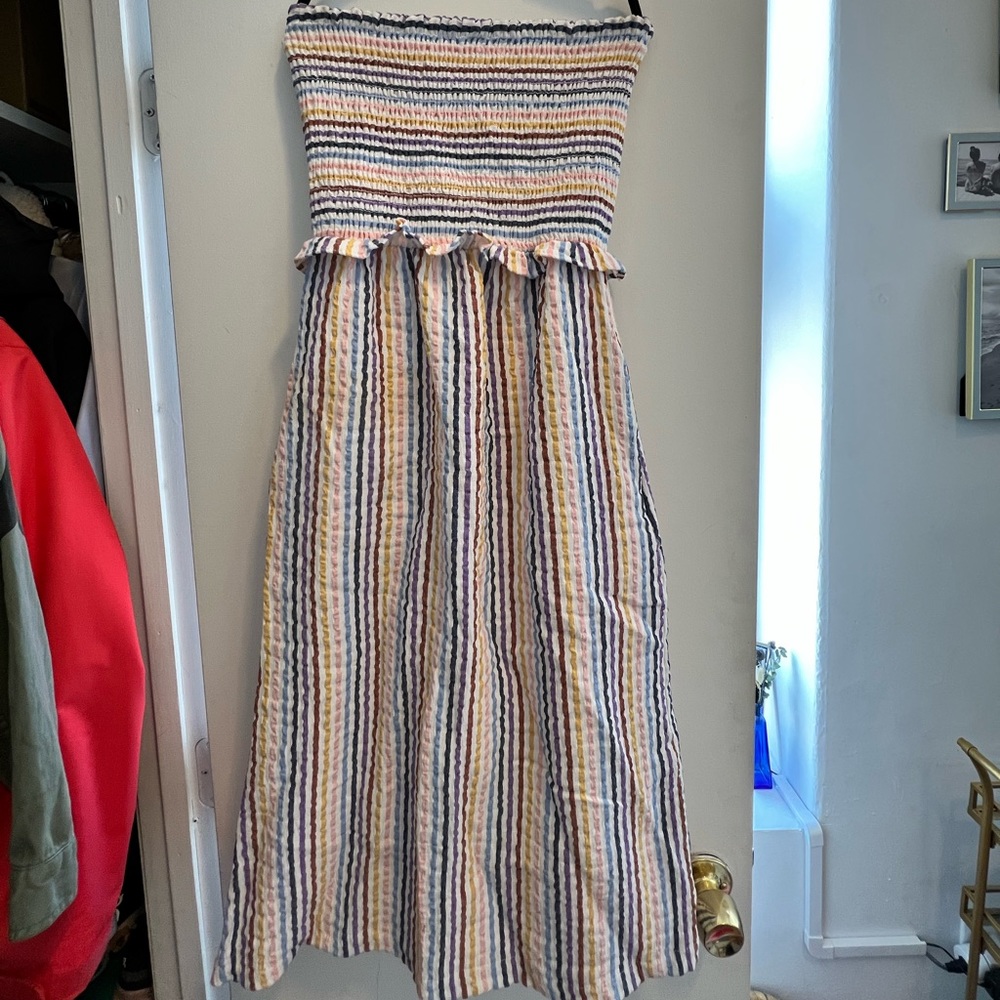 Striped sleeveless Saturday Sunday Dress